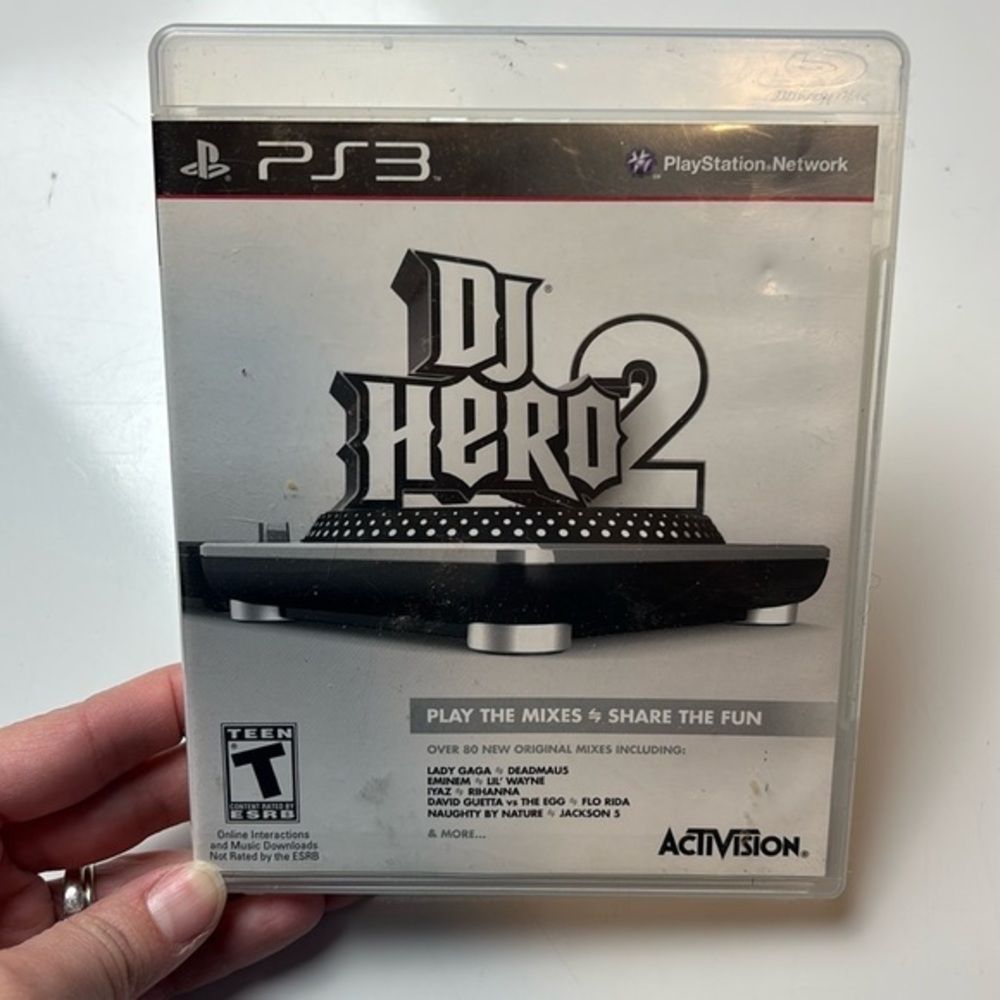 PS3 DJ Hero 2 game